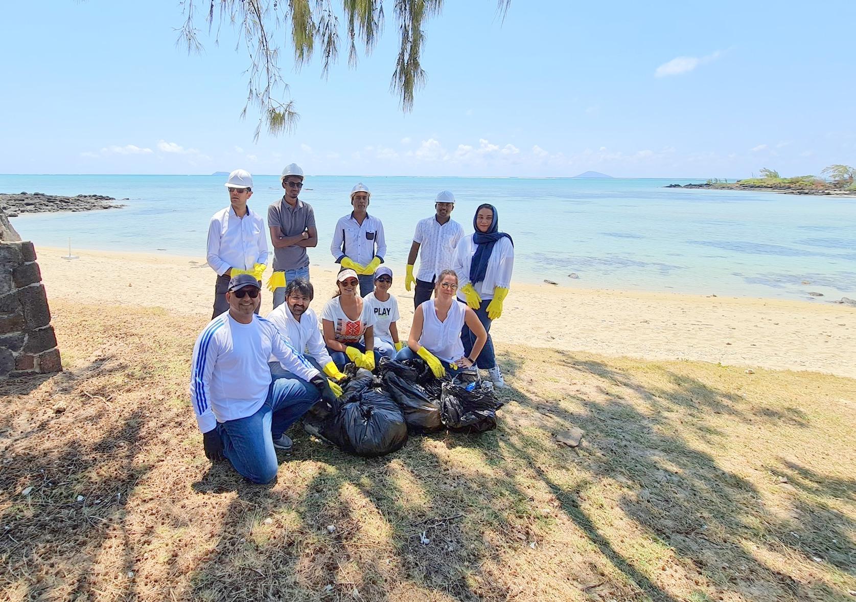 2Futures team Ocean Grand Gaube beachfront