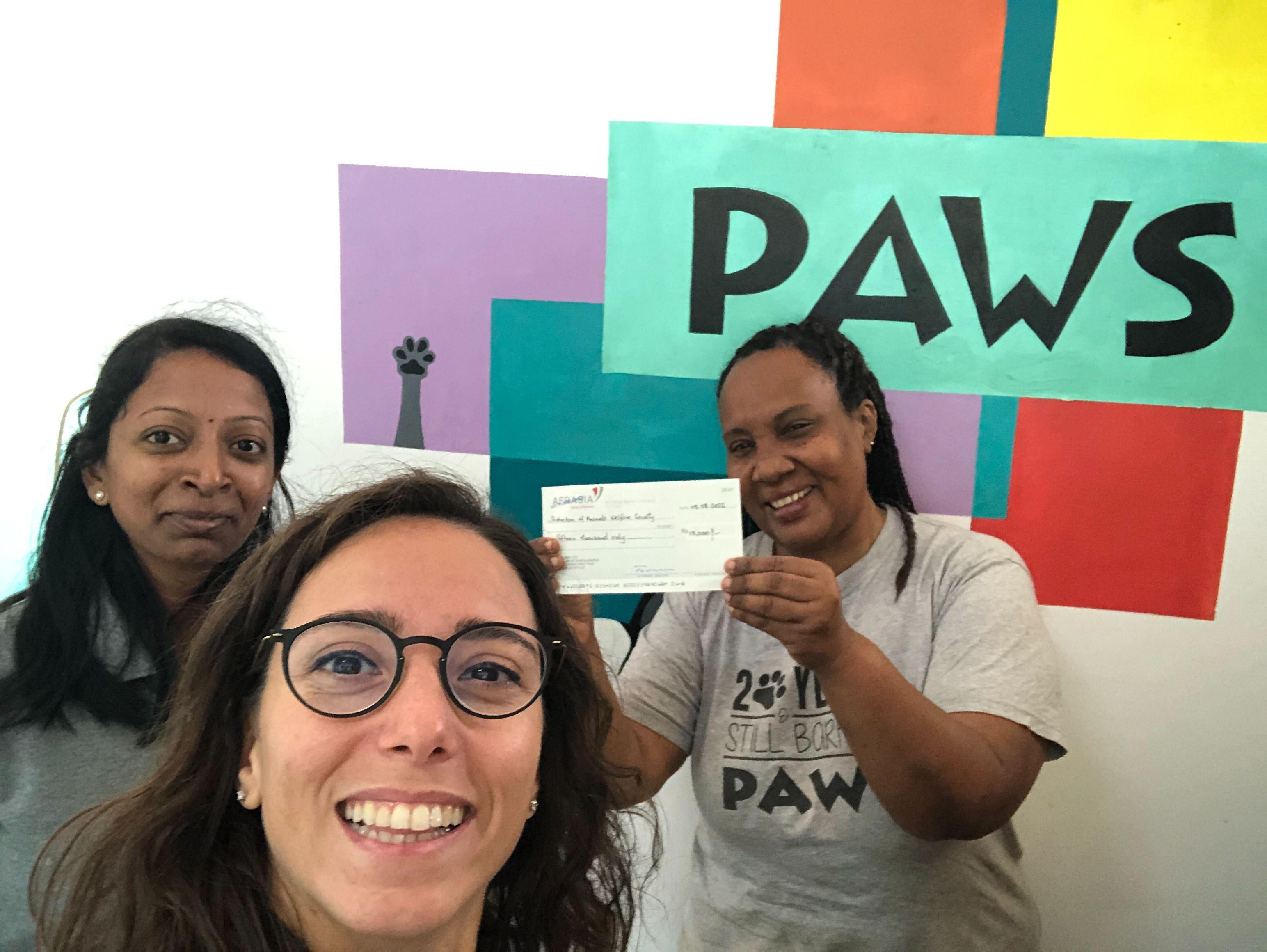 2Futures PAWS sterilisation campaign sponsorship